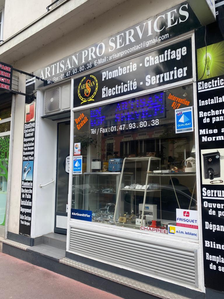 Artisan Pro Services Asnières sur Seine