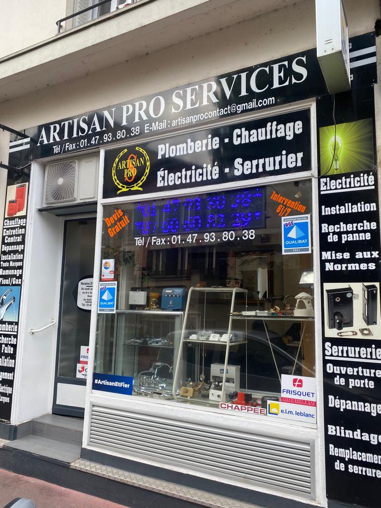 Artisan Pro Services Asnières sur Seine